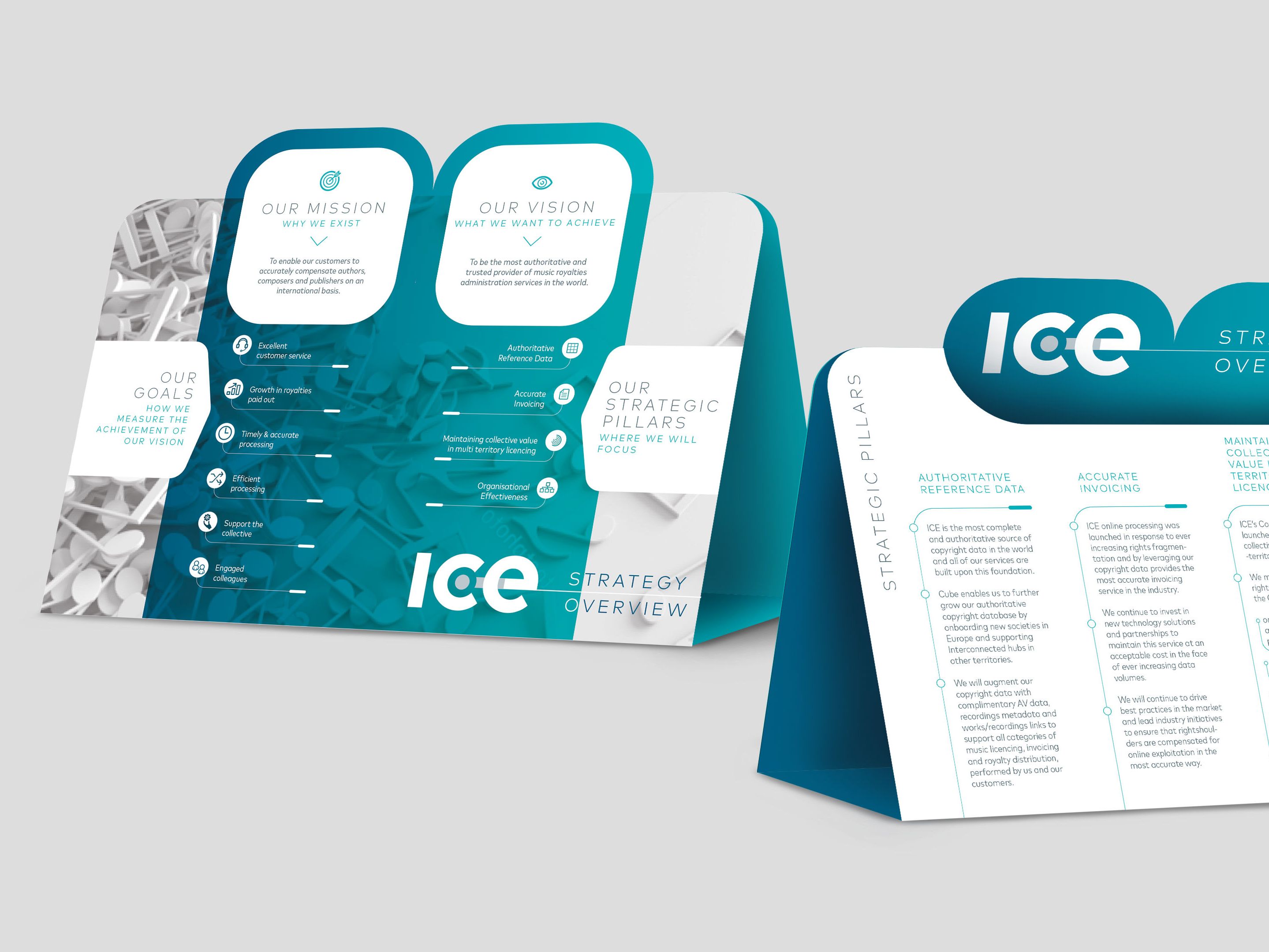 Idea Innovations Graphic Design Ice Tent Leaflet