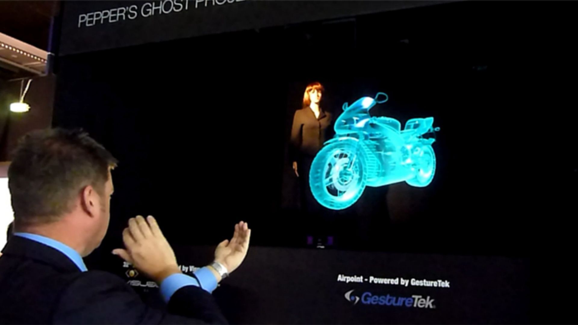 Interactive Gesture Hologram Idea Studio Idea Innovations Panasonic 1